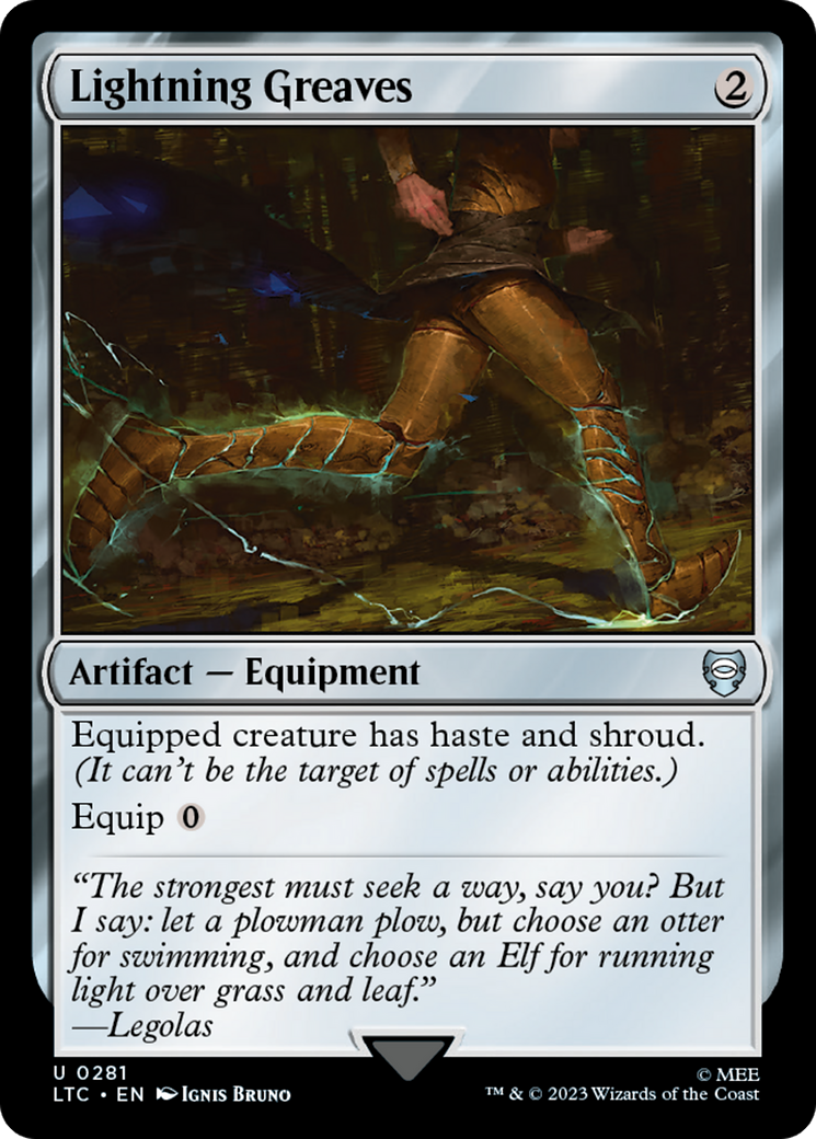 Lightning Greaves (en Near Mint)