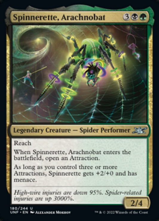 Spinnerette, Arachnobat (en Near Mint)