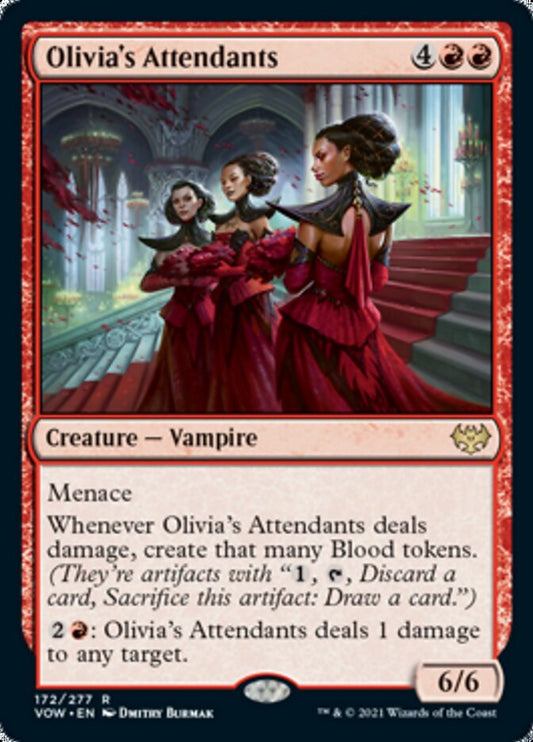 Olivia's Attendants (de Near Mint)