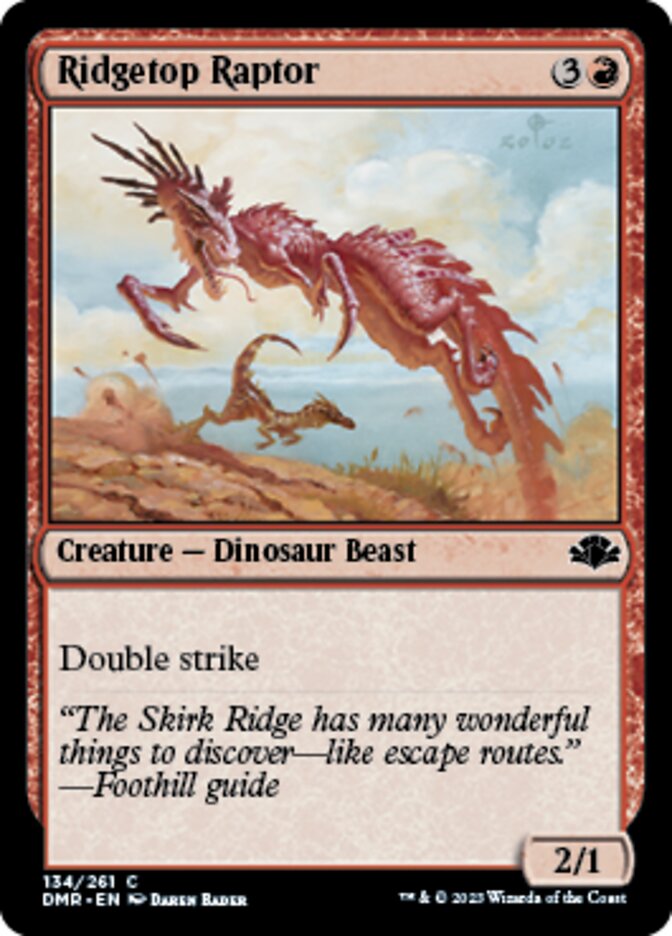 Ridgetop Raptor (en Near Mint)
