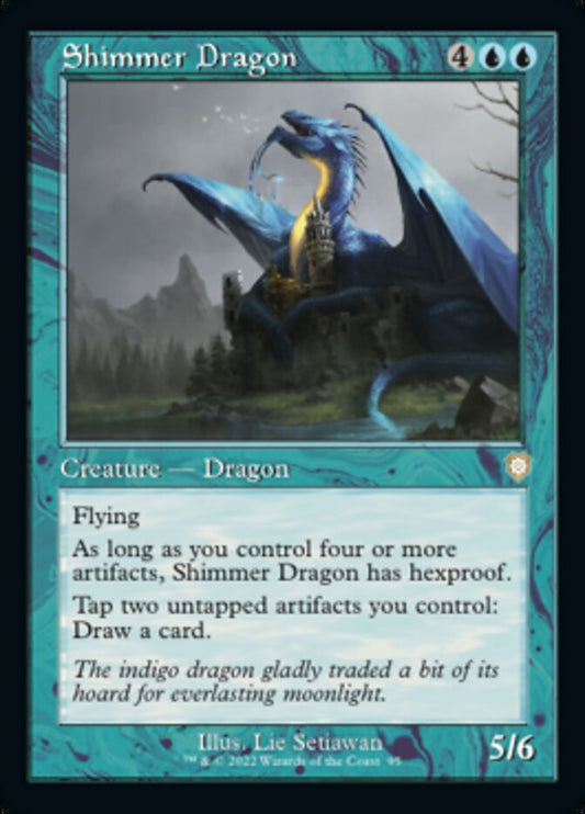 Shimmer Dragon [Commander: The Brothers' War] (German)
