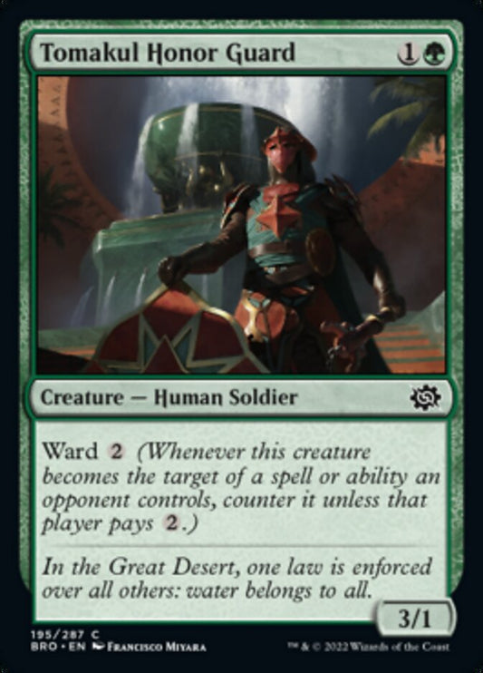 Tomakul Honor Guard (de Near Mint)